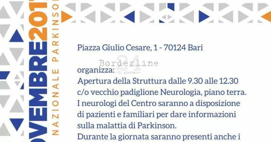 Giornata Parkinson Bari