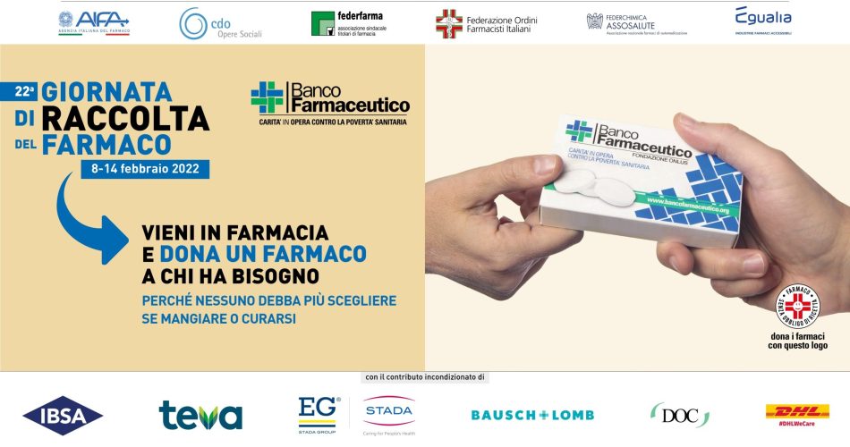 Giornata Raccolta Farmaco locandina