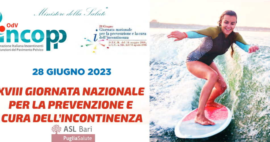 Giornata nazionale prevenzione e cura incontinenza