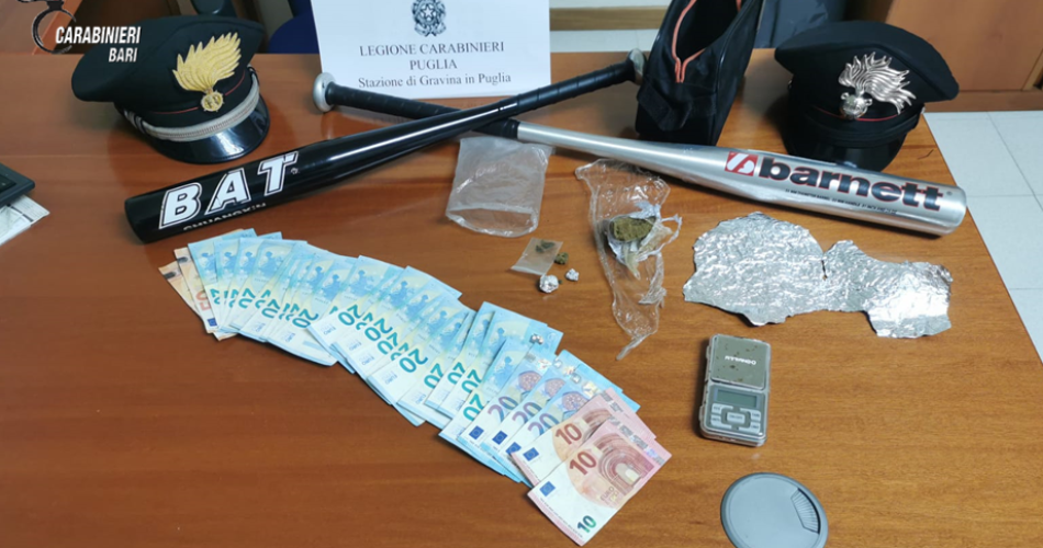 Gravina arresto pusher