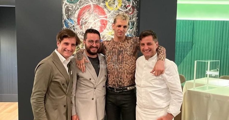 I tre fratelli Riccardo, Roberto e Felice Sgarra e Achille Lauro (1)