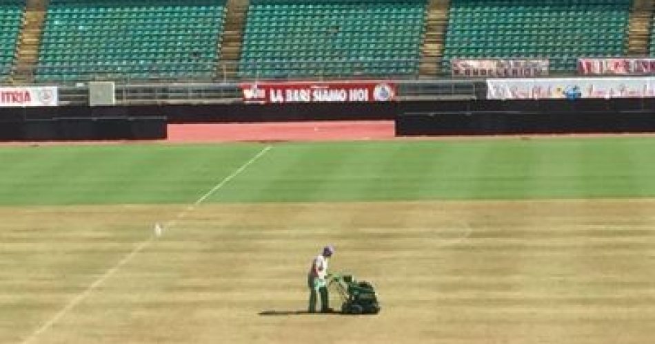 Alcuni lavori svolti nei mesi scorsi per il manto del San Nicola