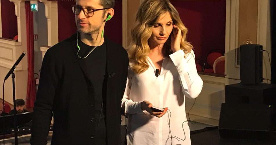 Lorella Cuccarini e Fabio Salvatore