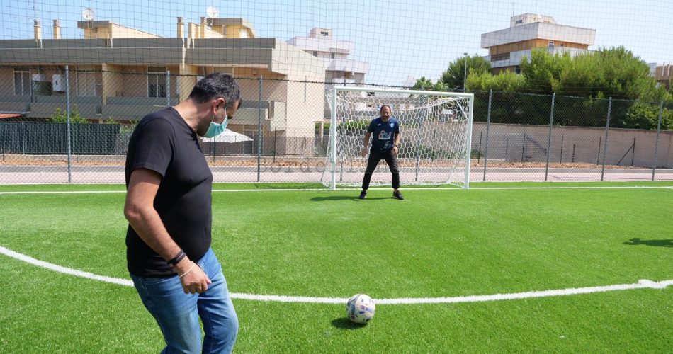 inaugurazione campetto torre a mare