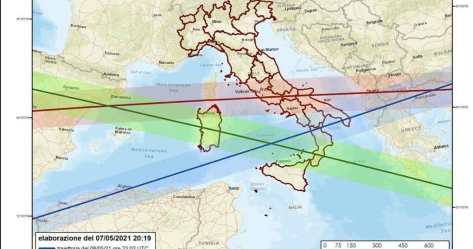Razzo spaziale cinese