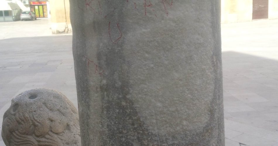 Scritte sulla Colonna Infame
