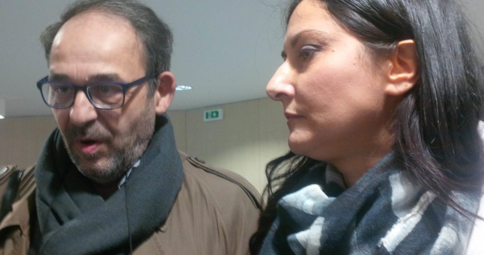 Antonella Bisceglia, commissario e Mario D'Amelio, subcommissario
