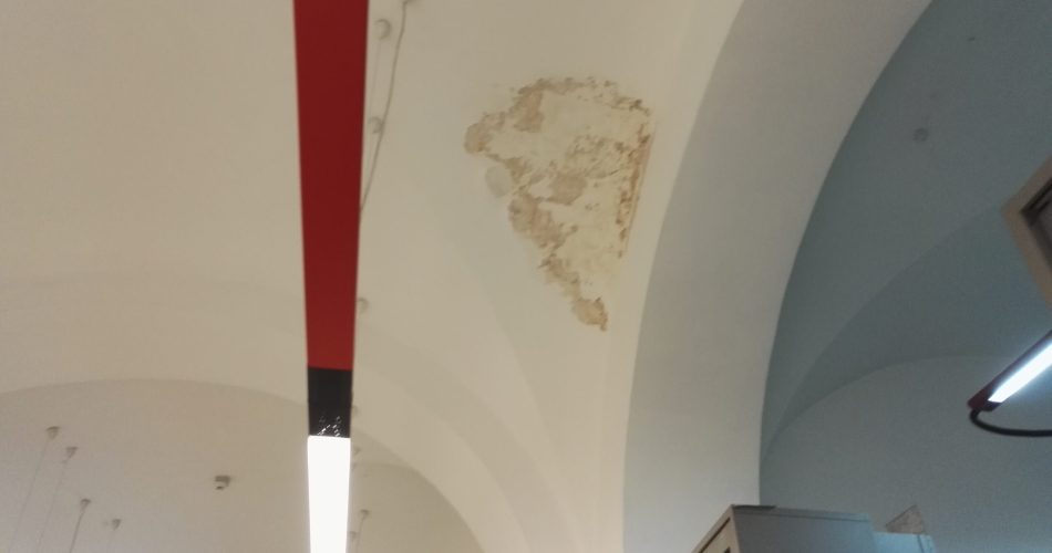 Le infiltrazioni sul soffitto