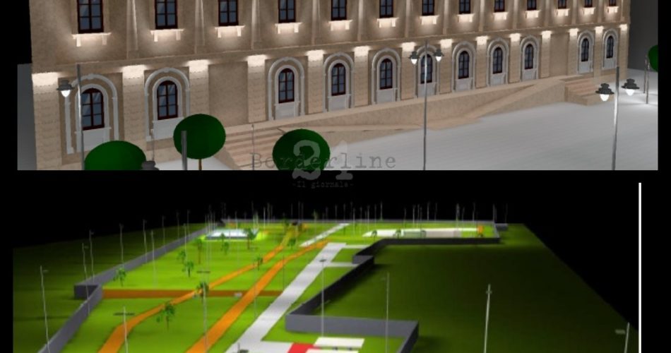 illuminazione parco giovanni paolo II e piazza risorgimento