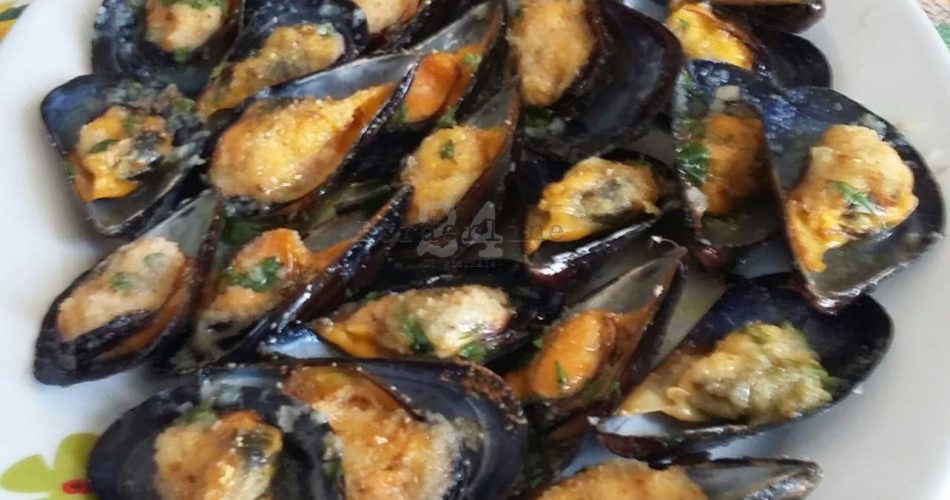 cozze gratinate