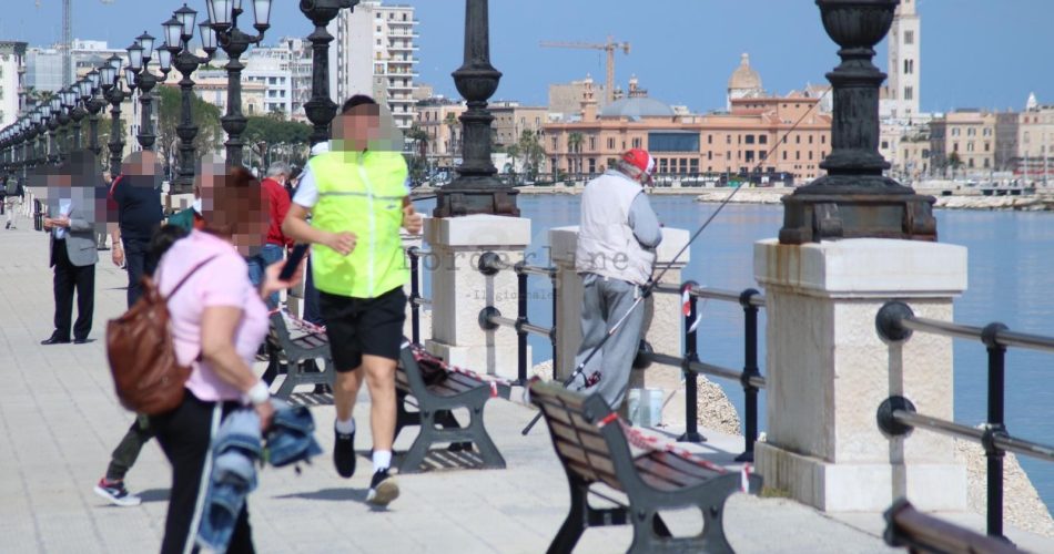 Sport runner coronavirus