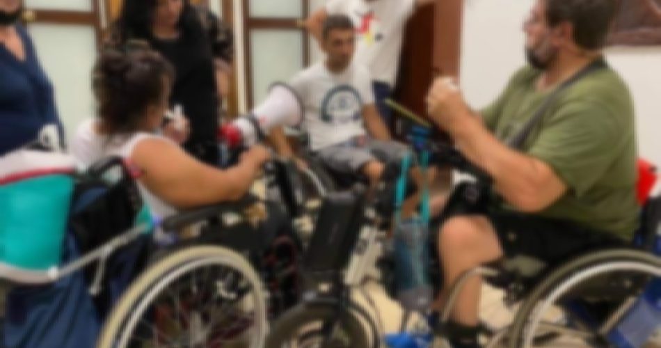 protesta disabili
