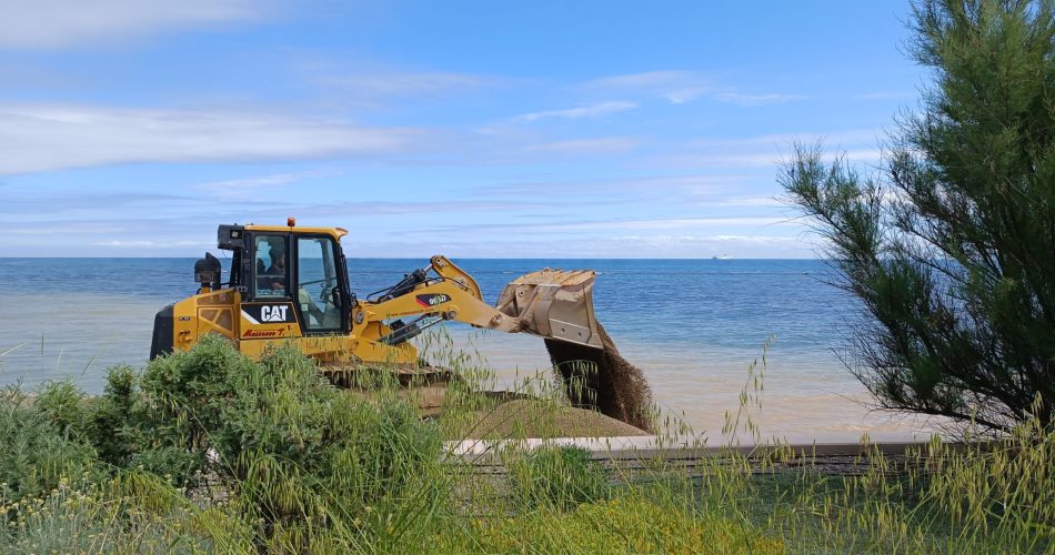 lavori spiagge sangirolamo