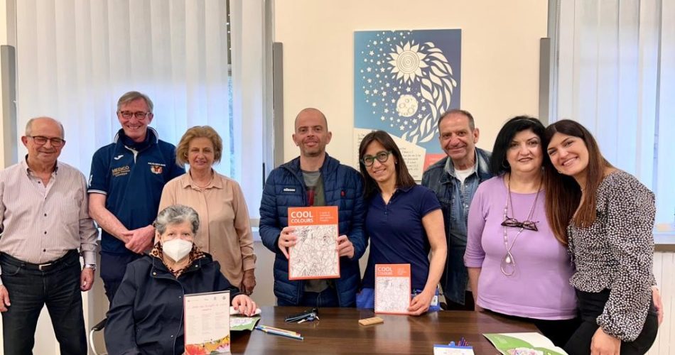 Il dott Torchia e alcuni dei pazienti che hanno partecipato al progetto
