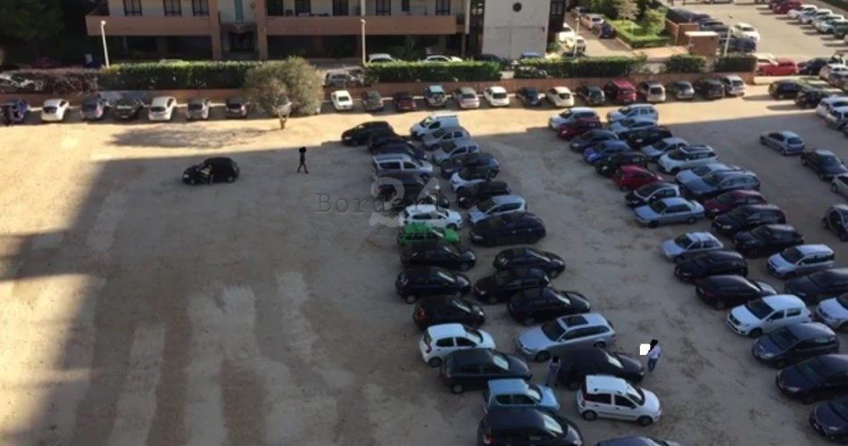 Il parcheggio di via Tridente