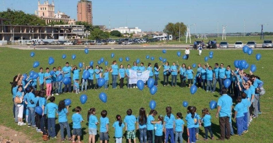 Un flash mob che si è tenuto lo scorso anno