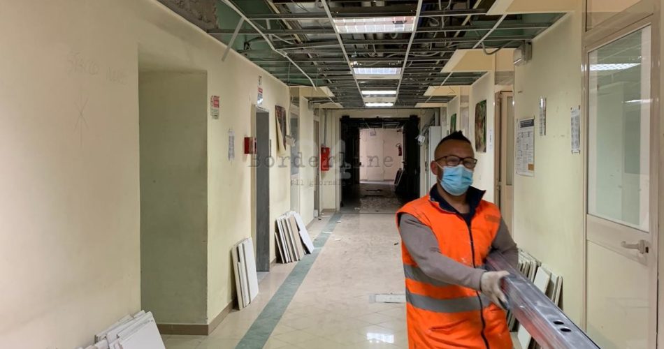 Lavori padiglione neurologia