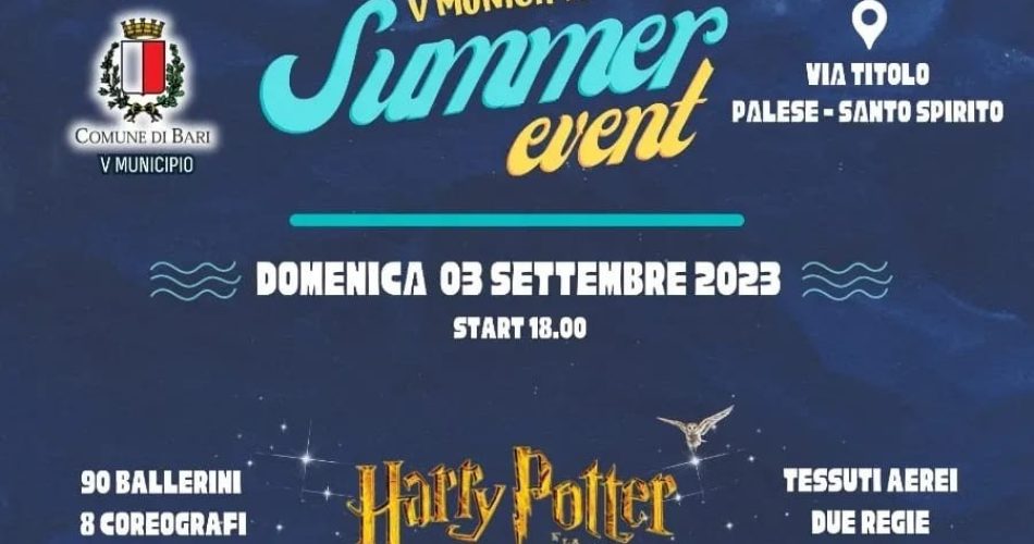 Locandina Summer Event V Municipio #2