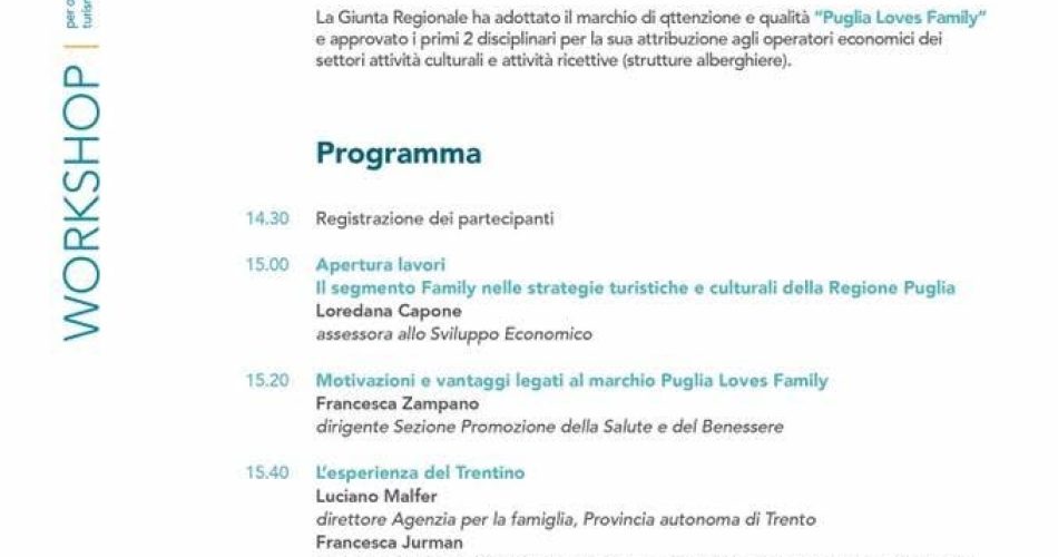Puglia Loves Family