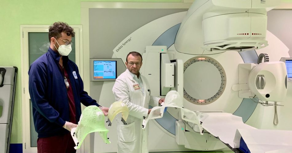 Maschere termoplastiche radioterapia