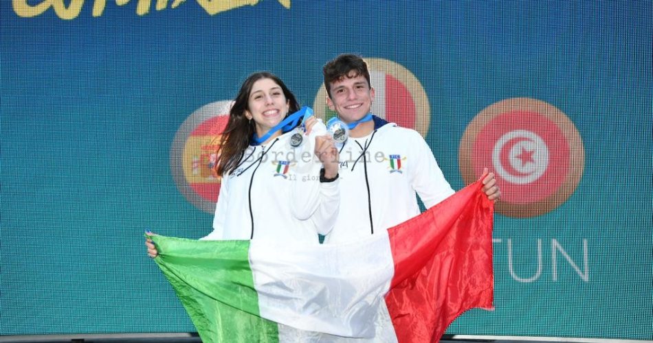 Mondiale beach sprint, fratelli Quaranta del CC Barion con medaglia doppio misto U19