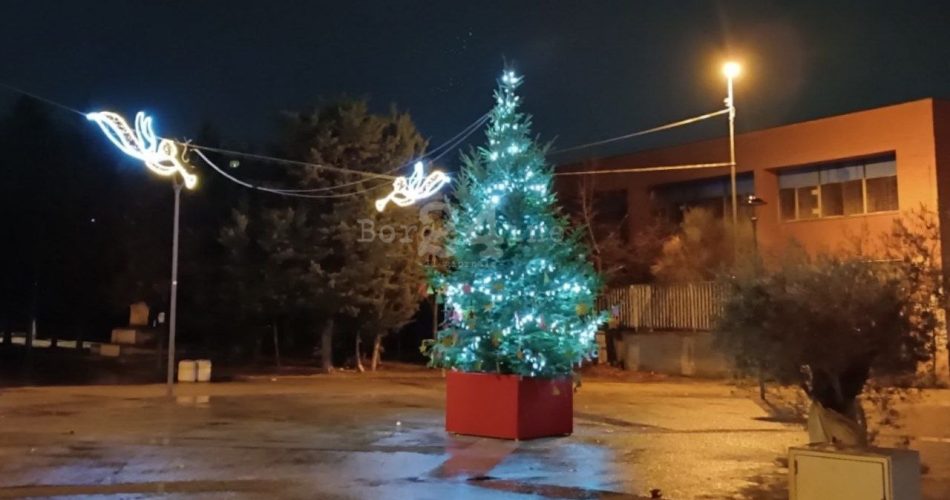 Natale decorazioni San Pio