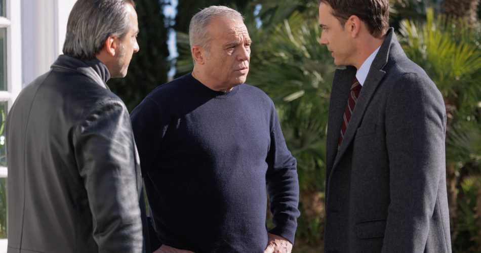 Nemo Bandera (Claudio Amendola), Mario Rizzi (Raniero Monaco di Lapio) e Ferro (Michele De Virgilio)