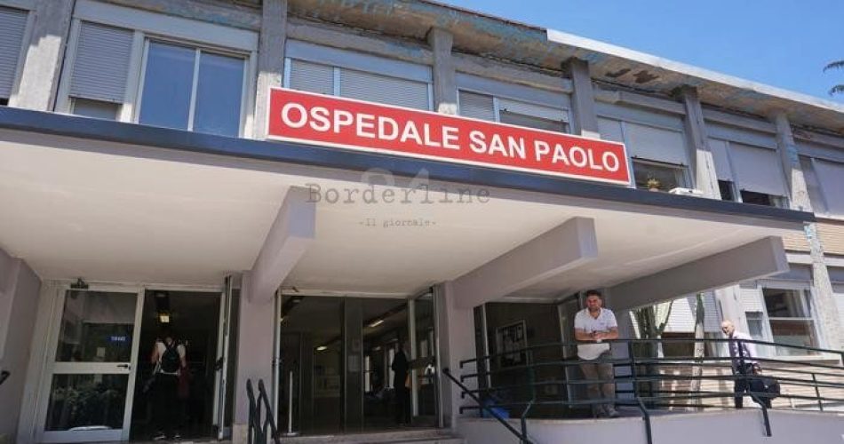 L'ospeale San Paolo di Napoli (Credits Ansa)