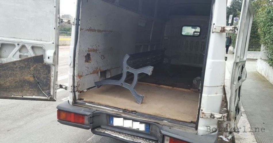 Panchina via sparano