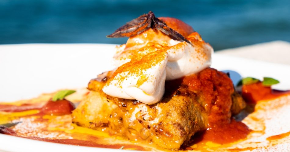 Parmigiana di burrata, firmata Felice Sgarra