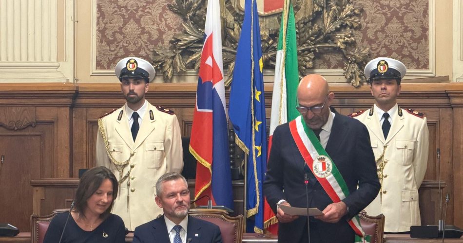 Presidente della Repubblica Slovacca Pellegrini_