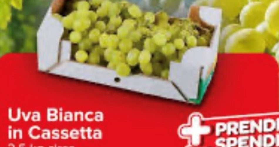 Promozioni killer dell'uva da tavola