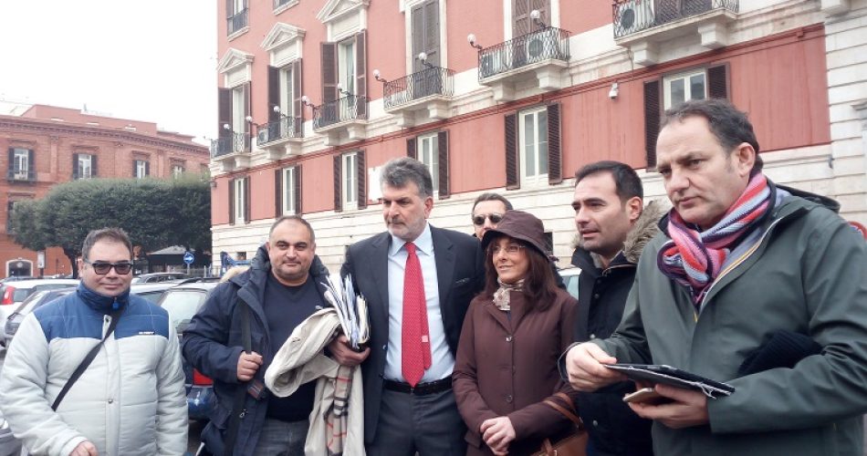 Protesta Centrodestra Migranti