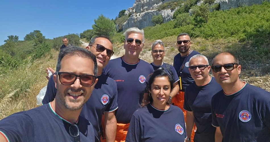 Protezione Civile Pugliese a Marsiglia