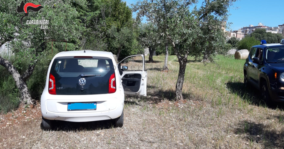 Putignano - arresto rapina