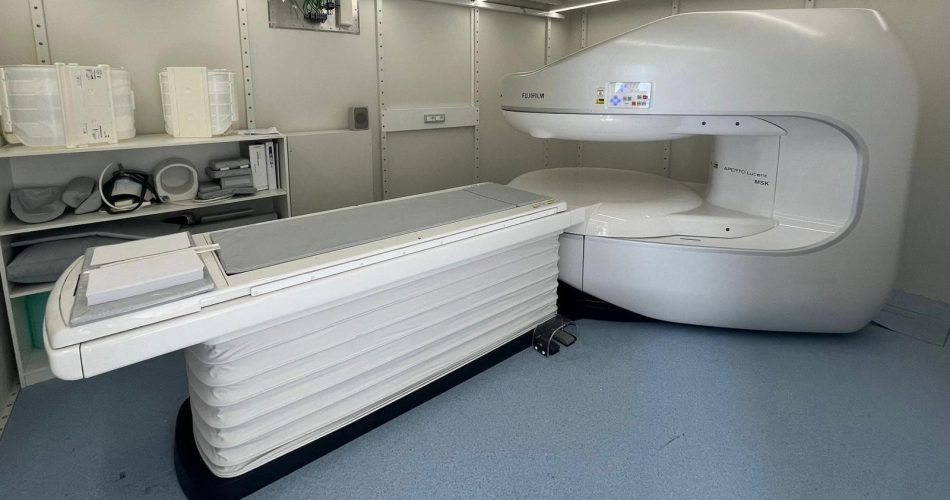 Risonanza Magnetica aperta - esempio