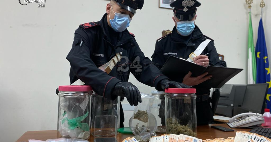 Santeramo - arresto droga e dsl