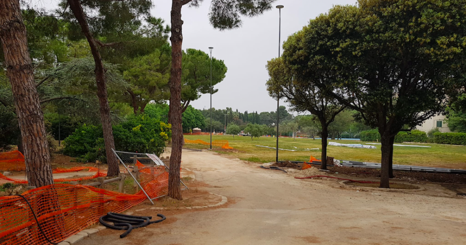 Parco 2 giugno lavori