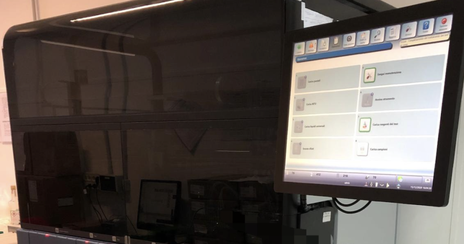 Di Venere - Macchinario 1000 tamponi