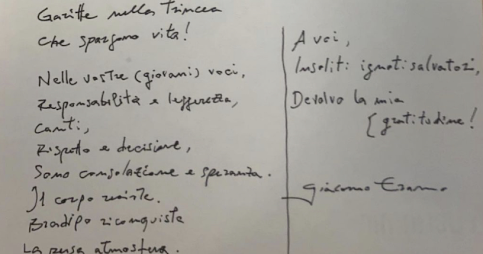 Lettera paziente Policlinico