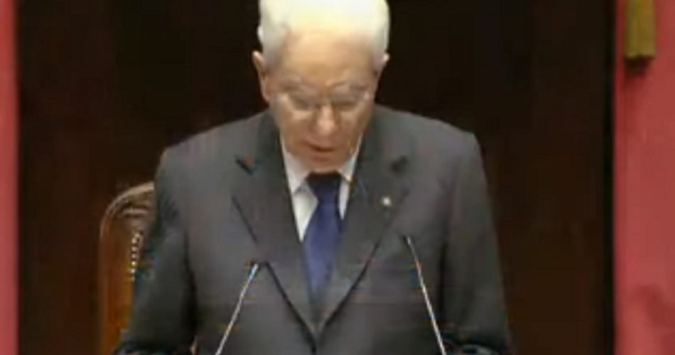 Mattarella bis discorso