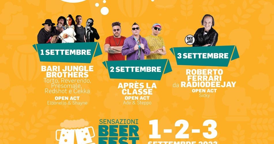 Sensazioni Beer Fest - grafica