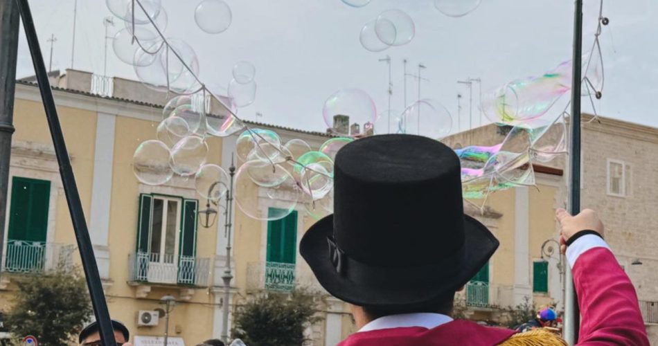 Spettacolo bolle di sapone