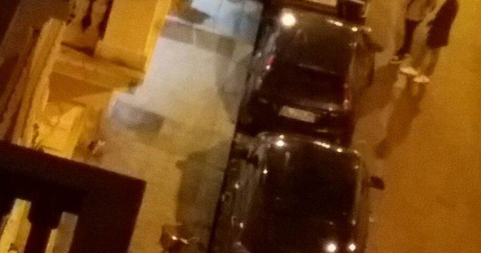 Il punto in cui è stato ritrovato il pacco sospetto