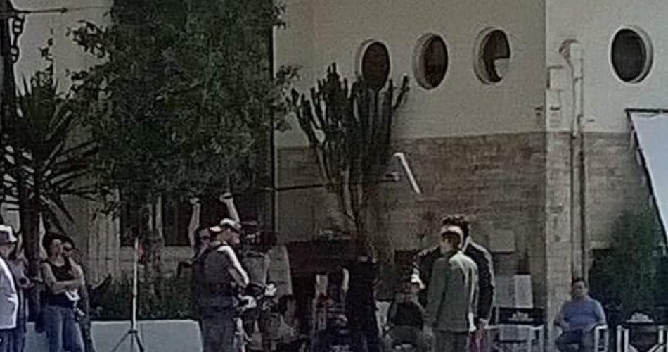 riprese basta un paio di baffi foto Giovanni Attolico