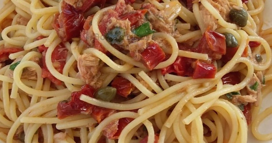 spaghetti pomodori secchi