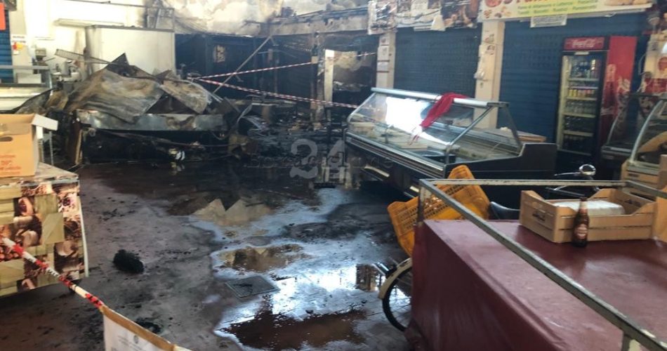 mercato incendio san paolo