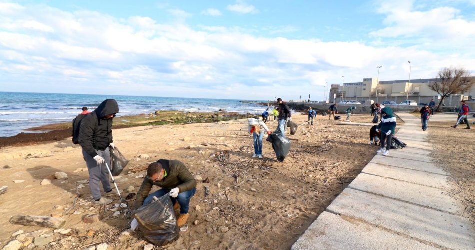 spiaggia san francesco rifiuti retake