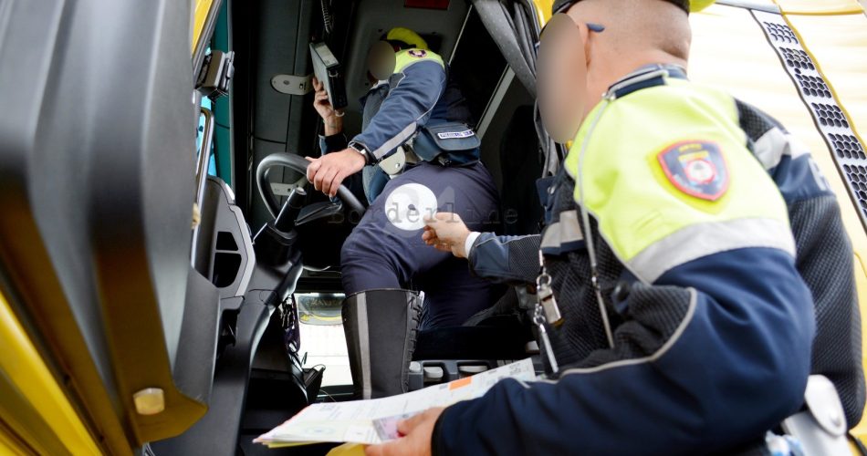 polizia locale tir