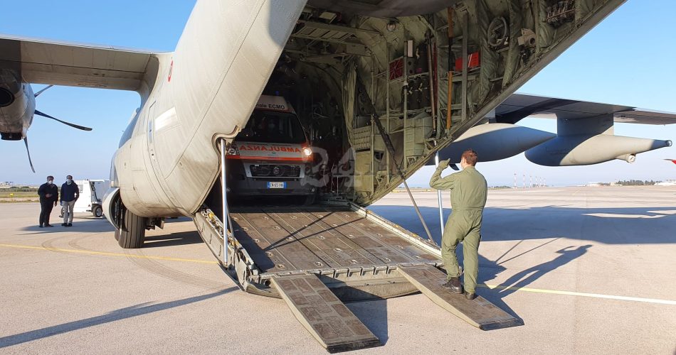 soccorso ambulanza aereo aeronautica militare